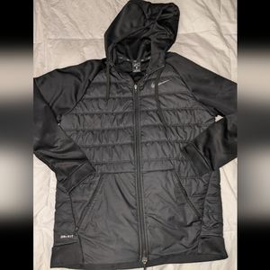 Nike Therma Hoodie - Zip Up Cotton Down Jacket